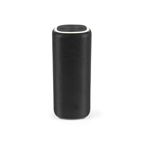 Maxim Fabric Speaker with Multi-Colour LED Halo | Lighting Modes, Hanging Loop