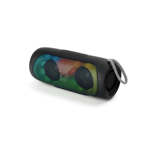 Maxim Portable LED Speaker | Ambient Light, Braided Carry Loop, Assorted Colours