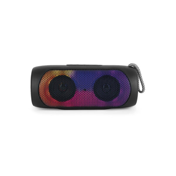 Maxim Portable LED Speaker | Ambient Light, Braided Carry Loop, Assorted Colours
