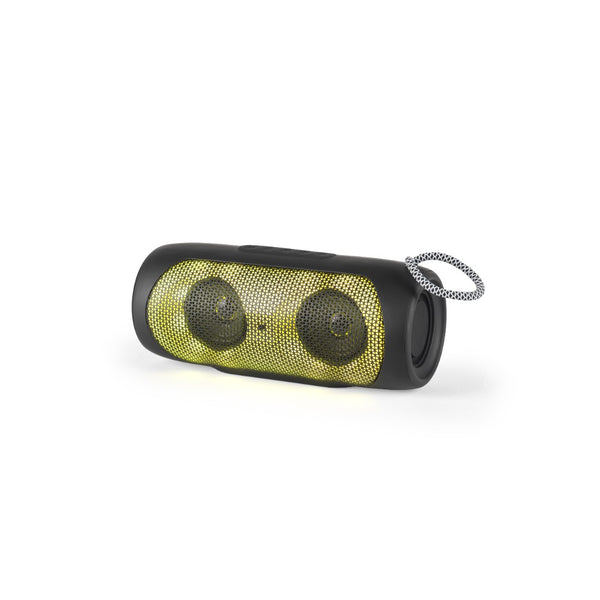 Maxim Portable LED Speaker | Ambient Light, Braided Carry Loop, Assorted Colours