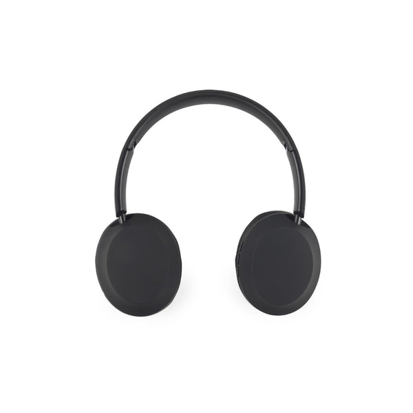 Maxim Matte Black Bluetooth Headphones | Foldable, On-Ear Controls, Closed-Back