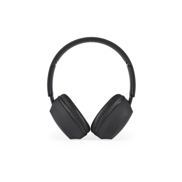 Maxim Matte Black Bluetooth Headphones | Foldable, On-Ear Controls, Closed-Back