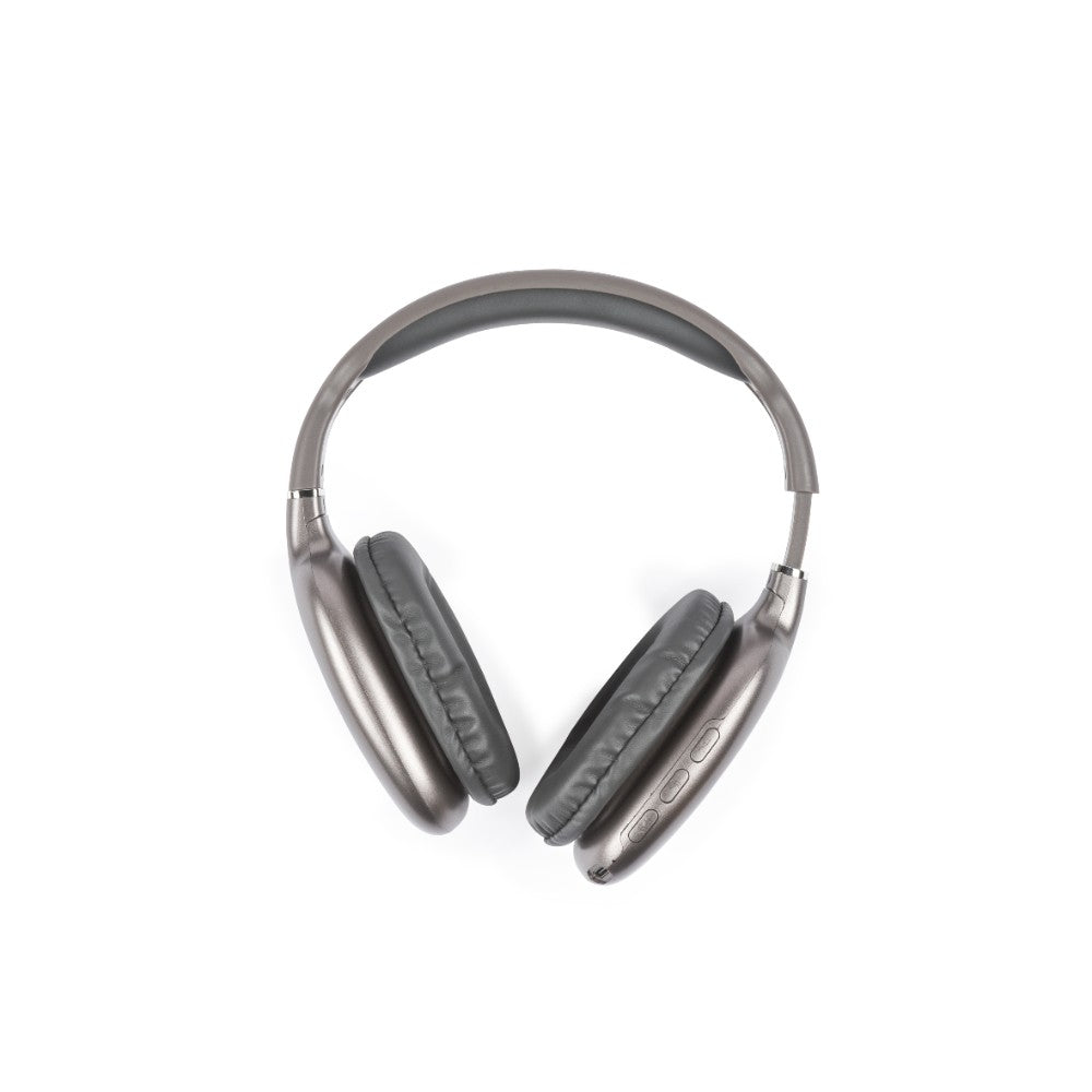 Maxim Noise Isolating Over-Ear Headphones | Grey, Adjustable Headband