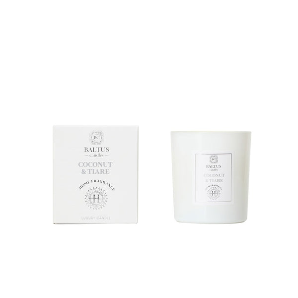 Baltus Luxe Premium Scented Candle | Coconut & Tiare, 70 x 88mm