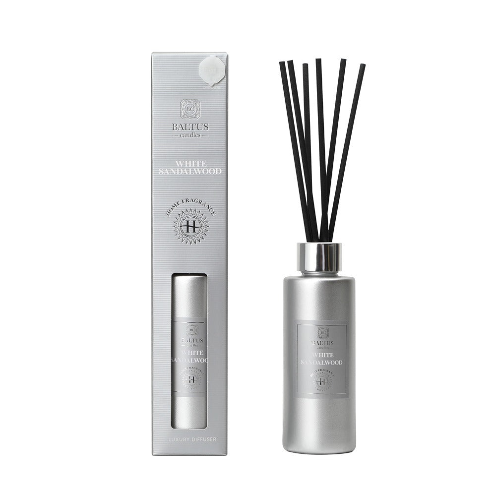 Baltus Luxe White Sandalwood Reed Diffuser | Premium, 90ml