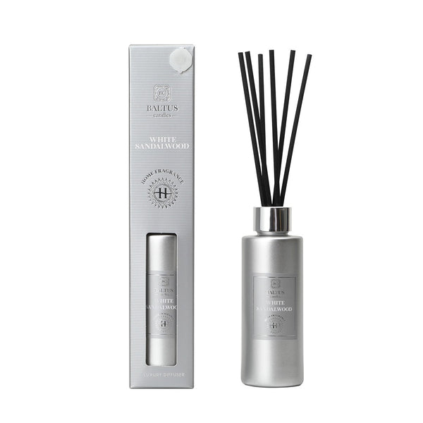 Baltus Luxe White Sandalwood Reed Diffuser | Premium, 90ml