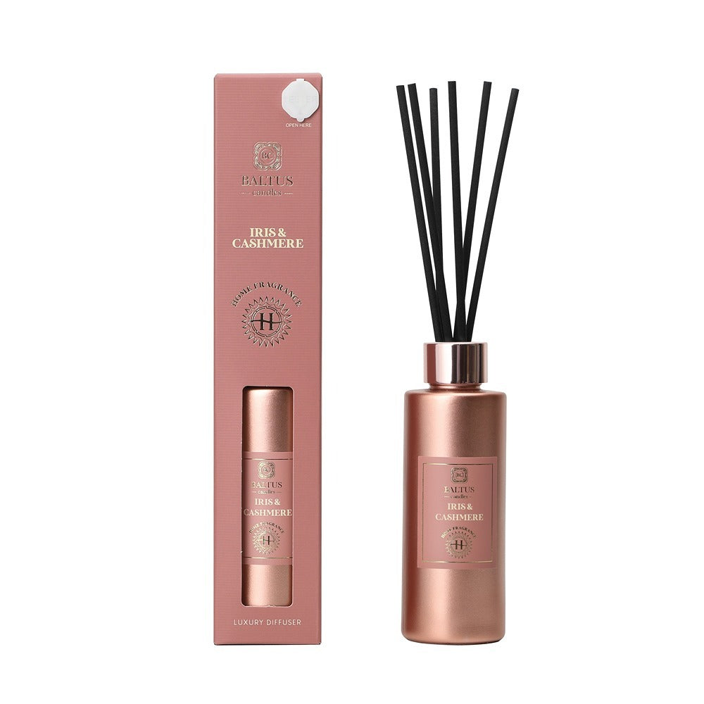 Baltus Luxe Premium Reed Diffuser | Iris and Cashmere, 90ml