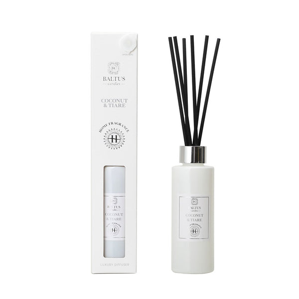 Baltus Luxe Premium Reed Diffuser | Coconut and Tiare, 90ml
