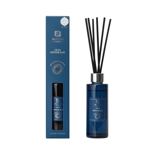 Baltus Luxe Premium Reed Diffuser Home Fragrance | Oud Minerale, 90ml
