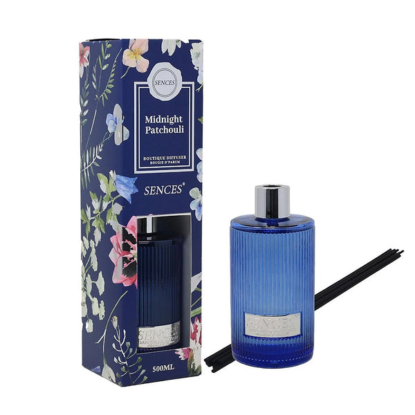 Baltus Sences Ribbed Fragrance Diffuser | Midnight Patchouli, 500ml