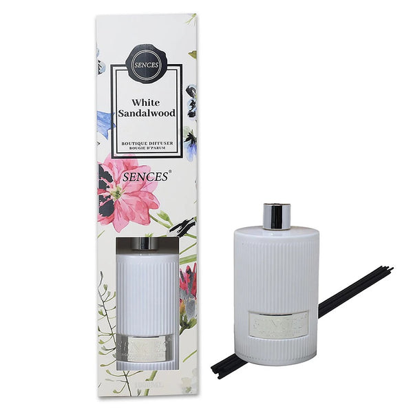 Baltus Sences Ribbed Fragrance Diffuser | White Sandalwood, 1000ml