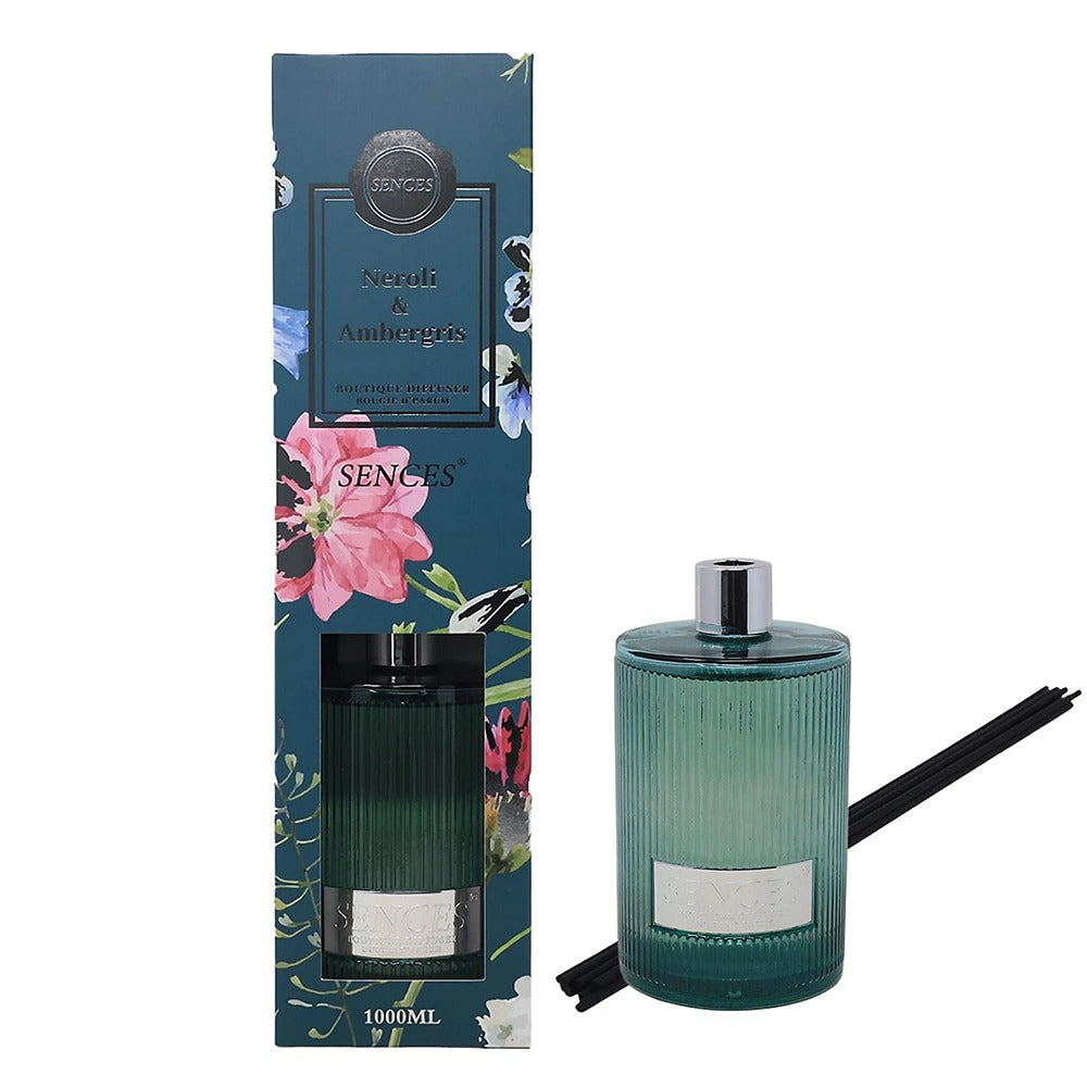 Baltus Sences Ribbed Diffuser | Neroli and Ambergris, 1000ml