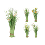 Home Decor Assorted Meadow Faux Flowers and Grass Bunch | 42cm