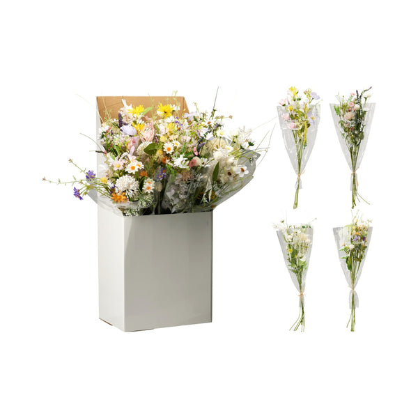 Spring Flower Bouquet Floral Decoration | Assorted Designs, Four Styles