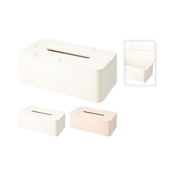 Home Decor Minimalist Rectangular Tissue Box Holder | Assorted Colours