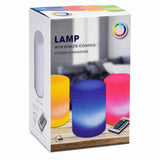Colour Changing LED Ambient Lamp with Remote | Ø10 x 15cm, Multicolour