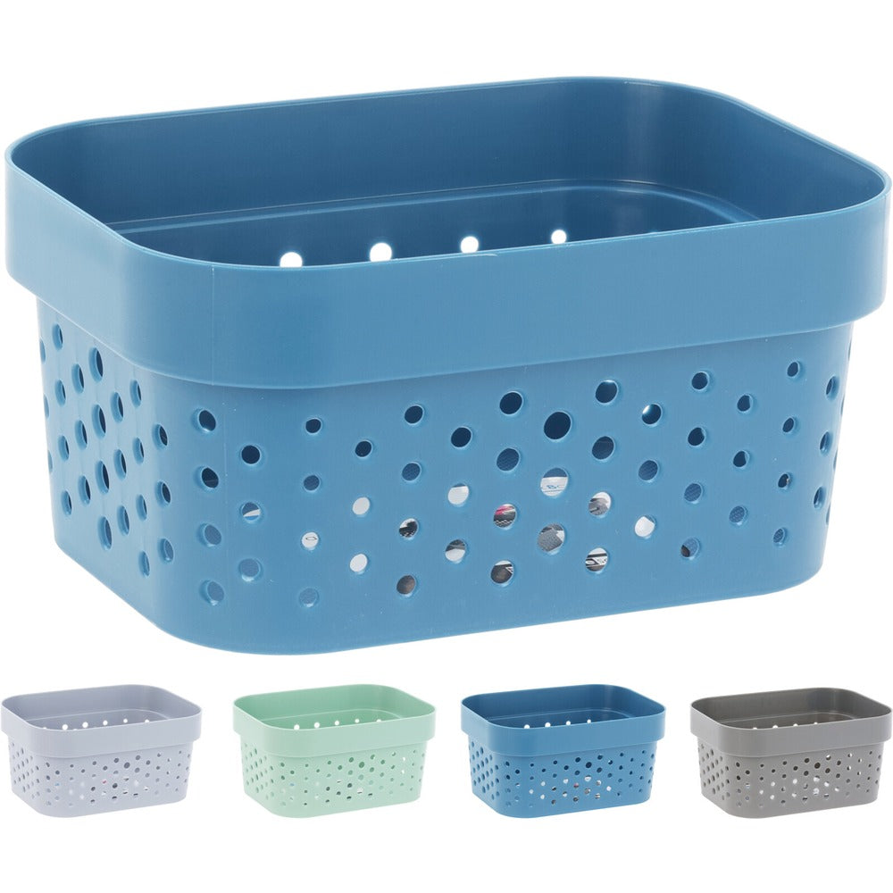 Storage Basket 17x13x8cm | Compact Plastic Organiser