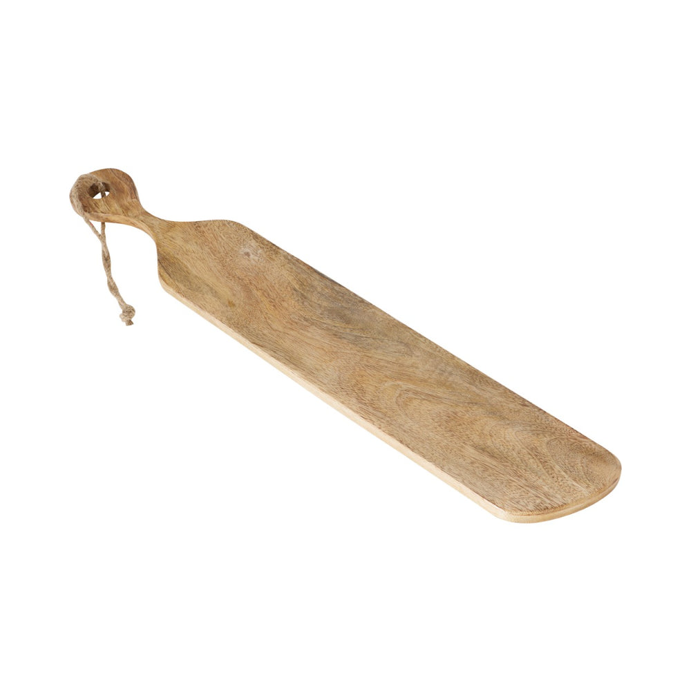 Wooden Serving Paddle Board Platter | 70cm Length, Paddle Shape