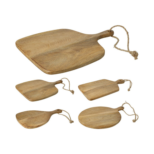 Wooden Serving Board With Handle | Approx 40cm