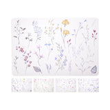 Wild Flower Print Rectangular Placemat | 43 x 28cm, Assorted Designs
