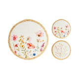 Kitchenware Watercolour Wildflower Round Placemat | 38cm, Assorted Designs