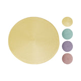 Kitchenware Round Braided Placemat | 38cm, Pack of 4, Assorted Colours