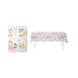 Spring Floral Pattern Large Tablecloth | 130 x 180cm, Rectangular