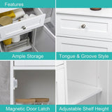 Anika White Free Standing Cabinet 