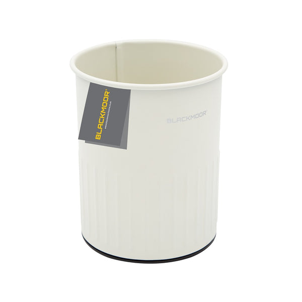 Blackmoor Embossed Utensil Holder White