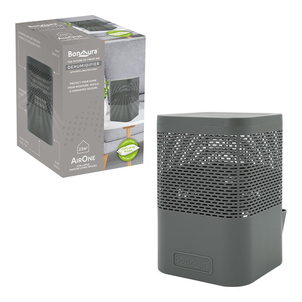 BonAura AirOne Classic Dehumidifier | 680g Grey 