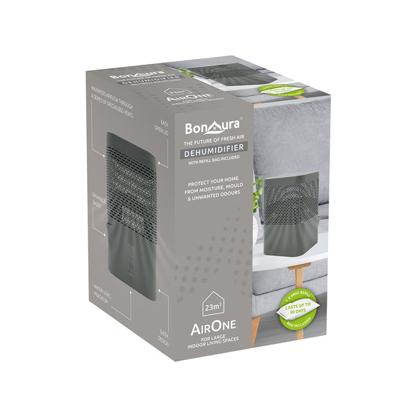 BonAura AirOne Classic Dehumidifier | 680g Grey 