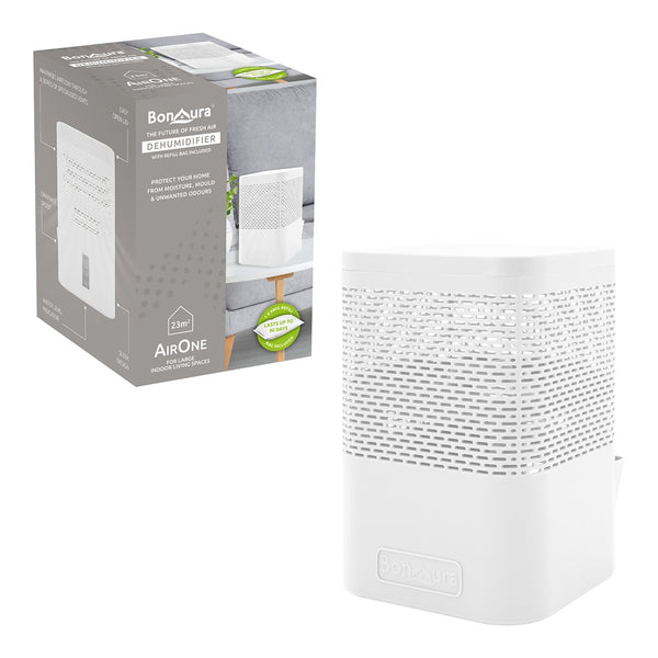 BonAura AirOne Classic Dehumidifier | 680g White