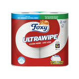 Foxy UltraWipe Strong Absorbent Kitchen Towel | 2 Rolls, 3-Ply, FSC Certified