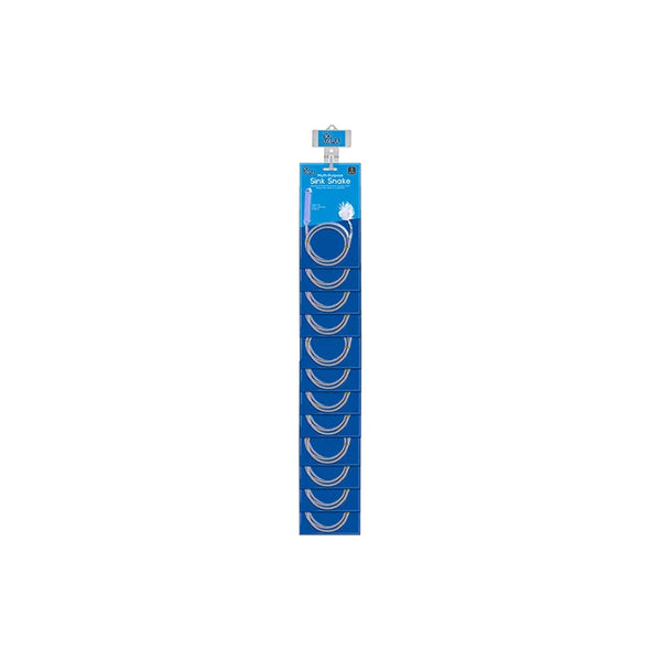 So Useful Flexible Sink Snake Drain Cleaner | Brush Head, Reusable