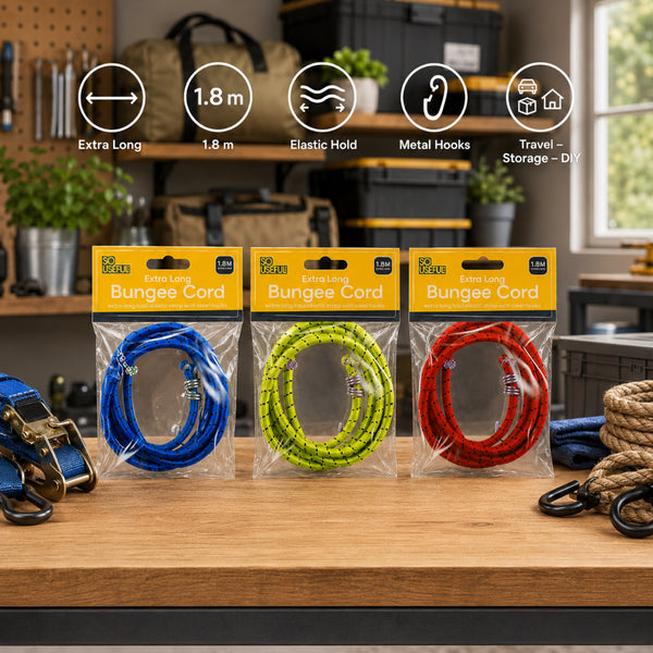 Bungee Cord with Clip Strip - 1.8m