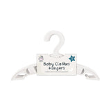 Baby Clothes Hangers | Pack of 10, Assorted Colours, With Side Clips