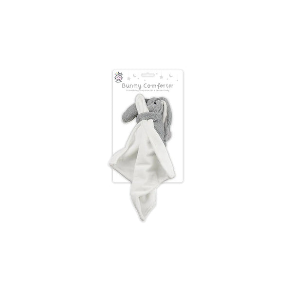 Baby Plush Bunny Comforter Lovey | Smooth Blanket, Assorted Colours