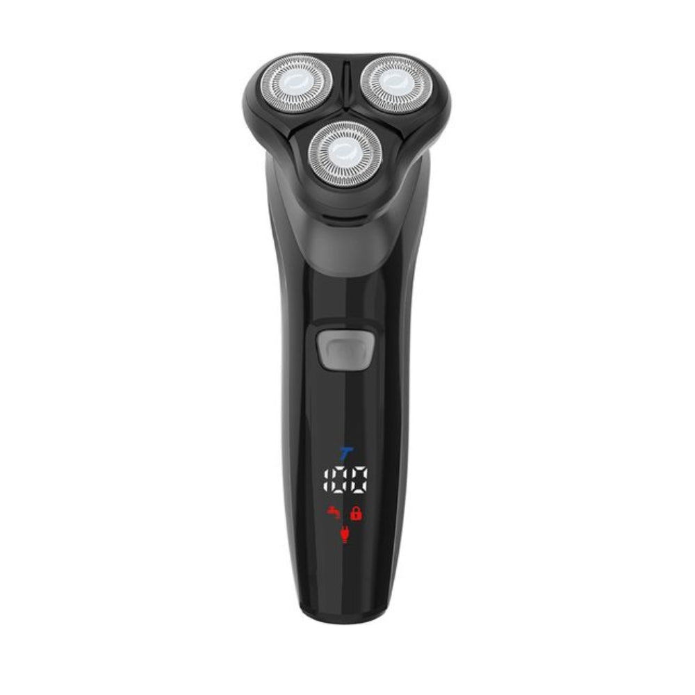 Carmen Professional IPX7 Rotary Electric Shaver | Triple Head, LED Display