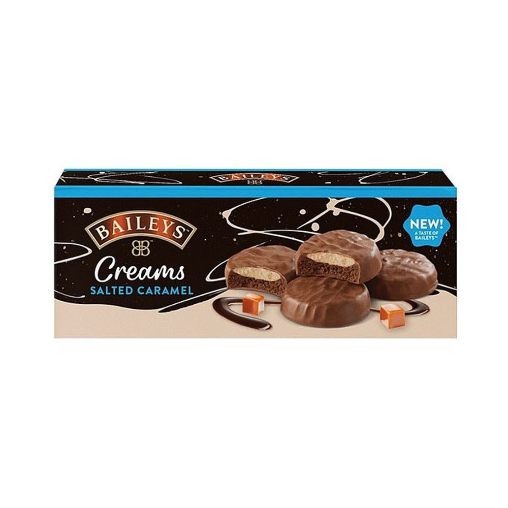 Baileys Salted Caramel Chocolate Coated Cream Treats - Cake Base, 128g