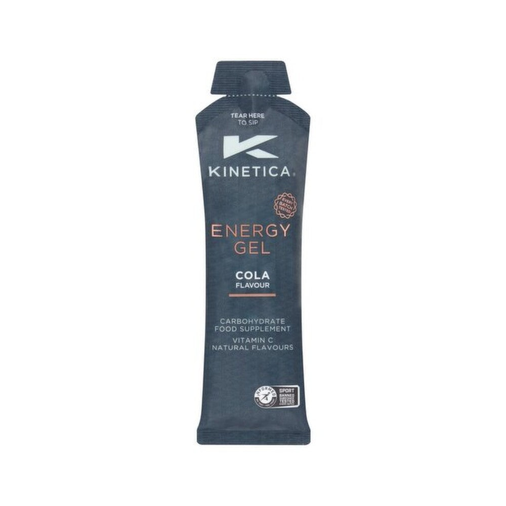 Kinetica Energy Gel Cola Flavour | 70ml, Vitamin C, Tear-to-Sip Sachet