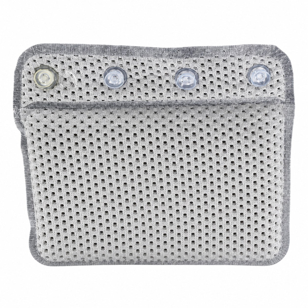 Cushioned Bathtub Pillow with Suction Cups | 4 Assorted Colours, 29 x 30 x 5.5cm