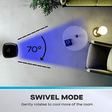 Daewoo 2 in 1 Bladeless Tower Fan and Purifier | Remote Control, Timer