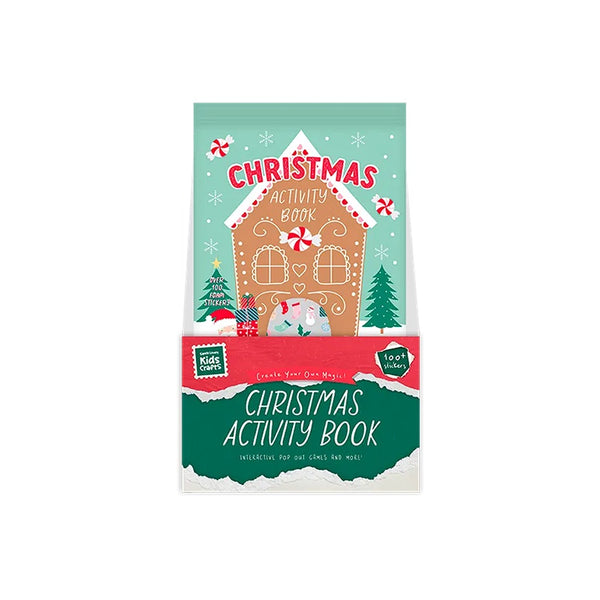 Christmas Interactive Activity Book | Over 100 Foam Stickers