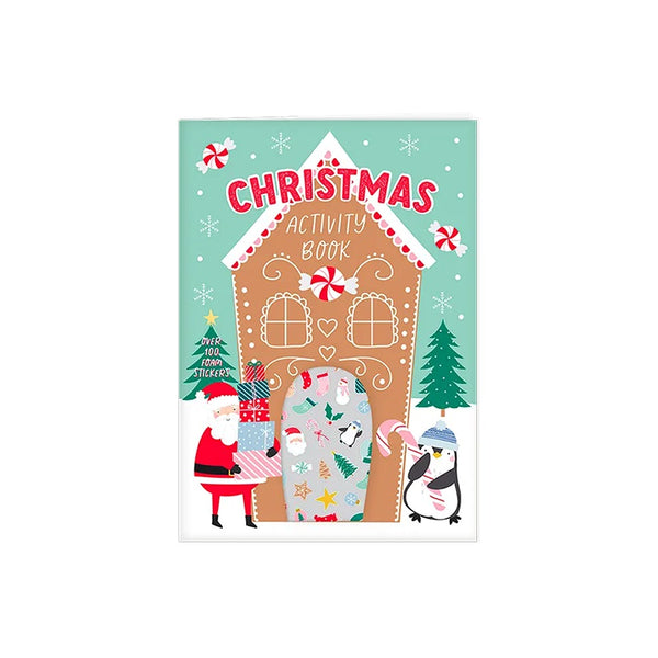 Christmas Interactive Activity Book | Over 100 Foam Stickers