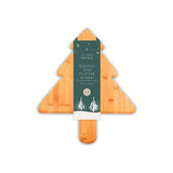 Christmas Wooden Tree Platter Board Serving Board | 45 cm, Tree-Shaped, Handle