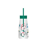 Christmas Kids Milk Tumbler with Straw | Assorted Designs, Red or Green Lid