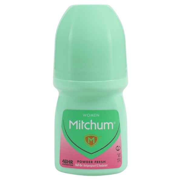 Mitchum Women Roll On Anti Perspirant - Powder Fresh - 50ml