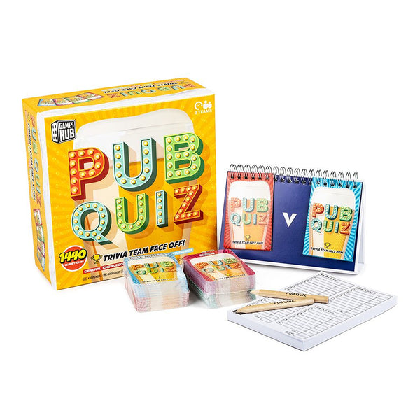 Games Hub Family Pub Quiz Trivia Game | Family Quiz Game Night
