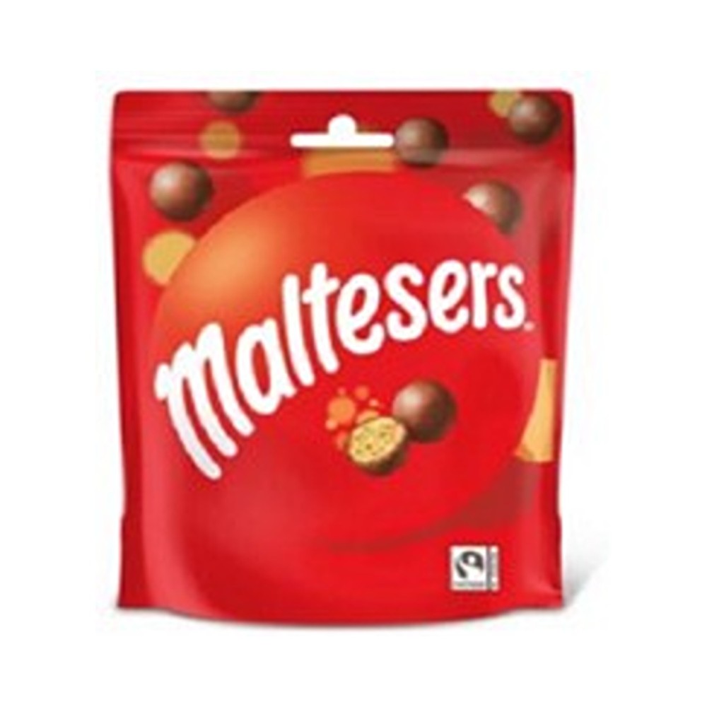 Maltesers Malted Milk Chocolate Balls Resealable Pouch | 135g, Fairtrade