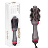 Bauer Ionic Hot Air Blow Dry Brush | One-Step Drying, Vented Barrel